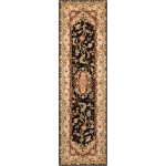Nourison 2000 2028 Runner Rug, Black, 2'3" x 8'