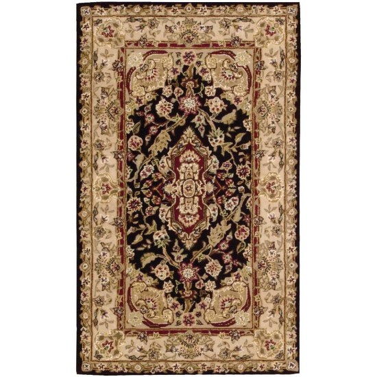 Nourison 2000 2028 Area Rug, Black, 2'6" x 4'3"