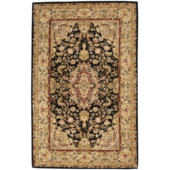 Nourison 2000 2028 Area Rug, Black, 3'9" x 5'9"