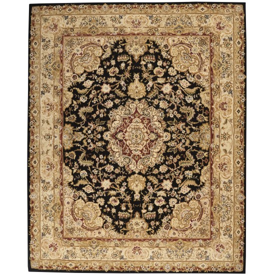 Nourison 2000 2028 Area Rug, Black, 7'9" x 9'9"