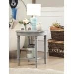 ACME Fordon End Table, Antique Slate