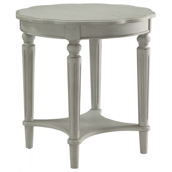 ACME Fordon End Table, Antique Slate