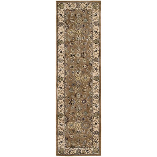 Nourison 2000 2091 Runner Rug, Mushroom, 2'3" x 8'