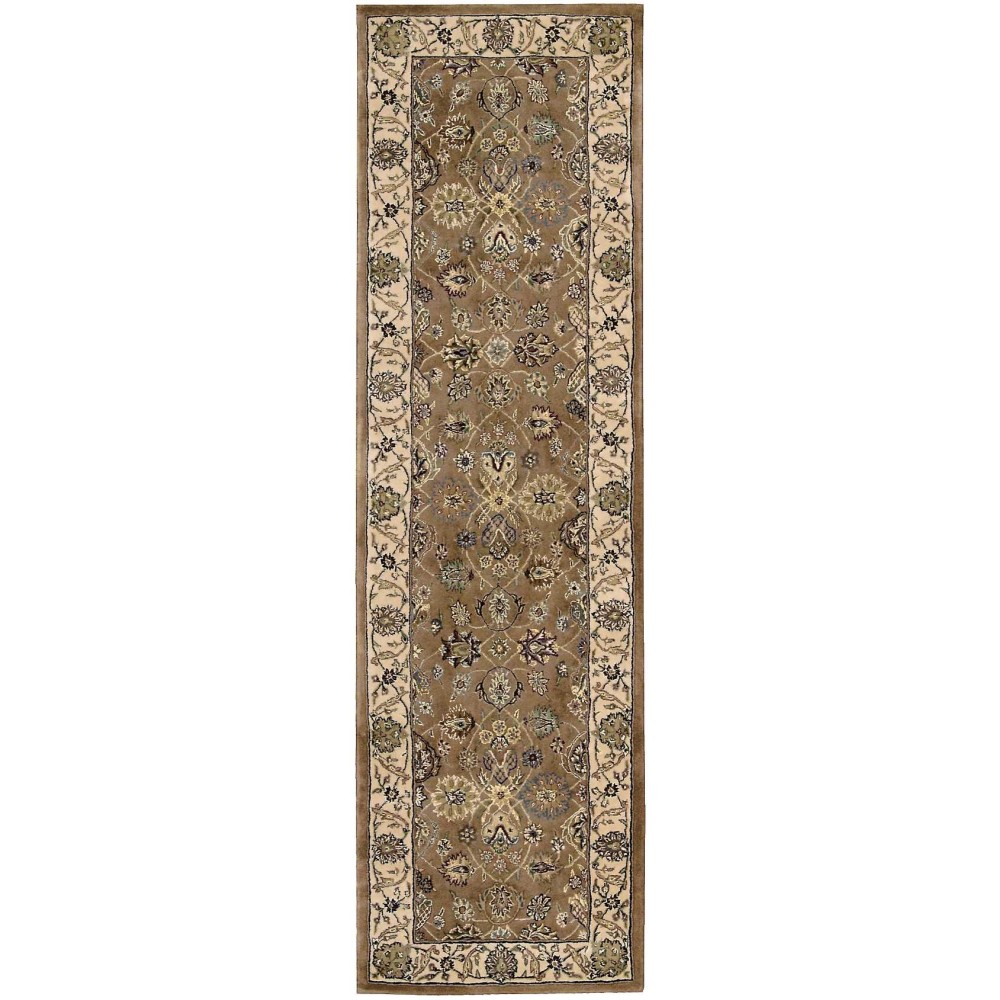 Nourison 2000 2091 Runner Rug, Mushroom, 2'3" x 8'