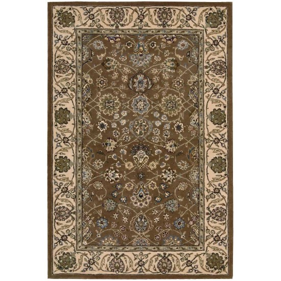 Nourison 2000 2091 Area Rug, Mushroom, 3'9" x 5'9"