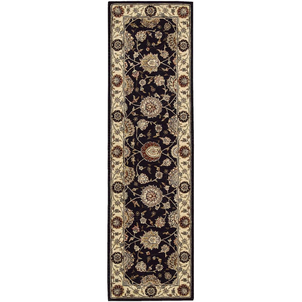 Nourison 2000 2204 Runner Rug, Midnight, 2'3" x 8'