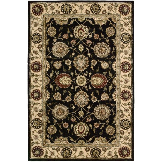 Nourison 2000 2204 Area Rug, Midnight, 3'9" x 5'9"