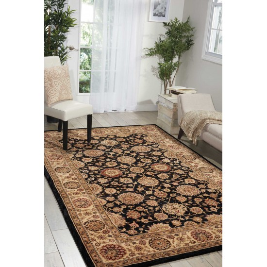 Nourison 2000 2204 Area Rug, Midnight, 3'9" x 5'9"