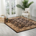 Nourison 2000 2204 Area Rug, Midnight, 7'9" x 9'9"