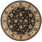 Nourison 2000 2204 Area Rug, Midnight, 8' x Round