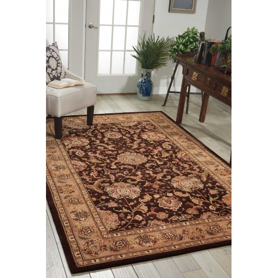 Nourison 2000 2206 Area Rug, Brown, 12' x 15'