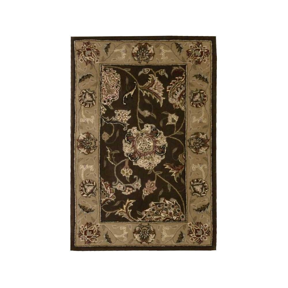 Nourison 2000 2206 Area Rug, Brown, 2' x 3'