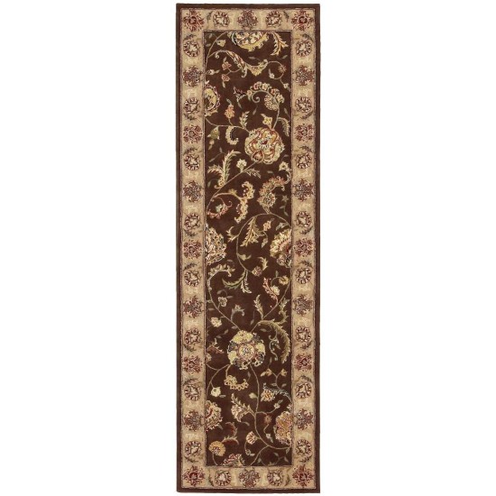 Nourison 2000 2206 Runner Rug, Brown, 2'3" x 8'