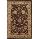 Nourison 2000 2206 Area Rug, Brown, 5'6" x 8'6"