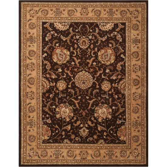 Nourison 2000 2206 Area Rug, Brown, 7'9" x 9'9"