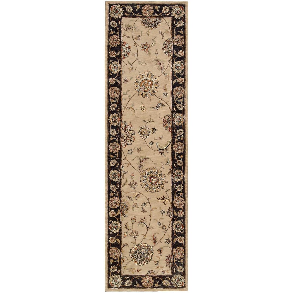 Nourison 2000 2207 Runner Rug, Beige, 2'3" x 8'