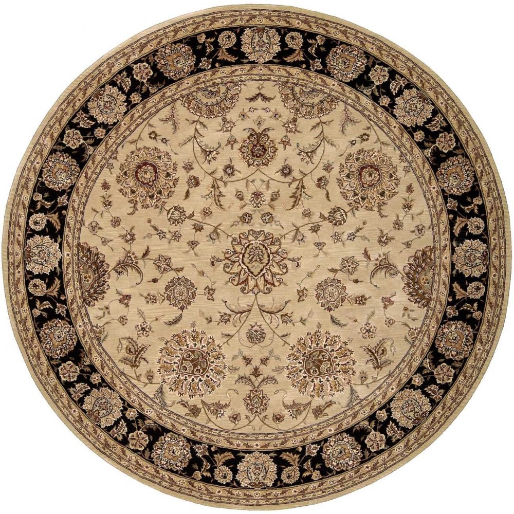 Nourison 2000 2207 Area Rug, Beige, 8' x Round