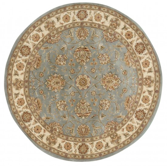 Nourison 2000 2210 Area Rug, Blue, 4' x Round