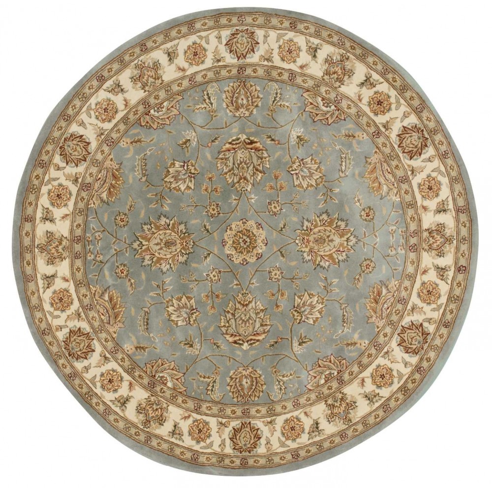 Nourison 2000 2210 Area Rug, Blue, 4' x Round