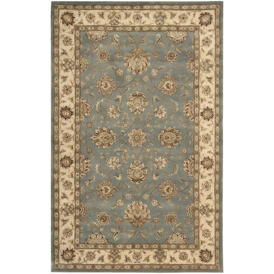 Nourison 2000 2210 Area Rug, Blue, 5'6" x 8'6"