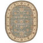 Nourison 2000 2210 Area Rug, Blue, 7'6" x 9'6" Oval