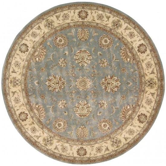 Nourison 2000 2210 Area Rug, Blue, 8' x Round