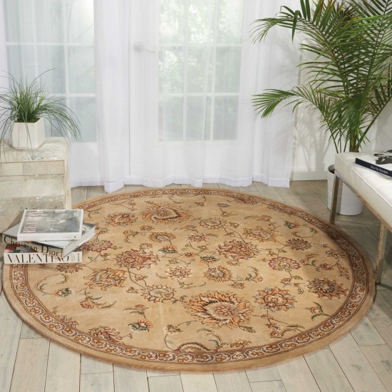 Nourison 2000 2360 Area Rug, Beige, 4' x Round