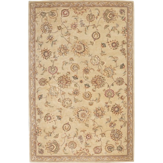 Nourison 2000 2360 Area Rug, Beige, 5'6" x 8'6"