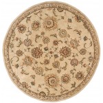 Nourison 2000 2360 Area Rug, Beige, 6' x Round