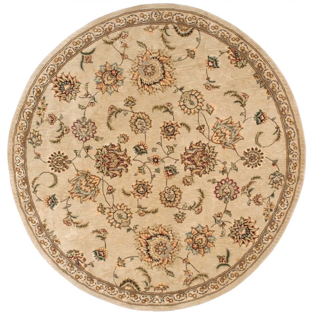 Nourison 2000 2360 Area Rug, Beige, 6' x Round