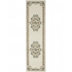 Nourison Aubusson ABS1 Runner Rug, Ivory, 2'2" x 7'6"