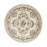 Nourison Aubusson ABS1 Area Rug, Ivory, 7'10" x Round