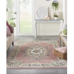 Nourison Aubusson ABS1 Area Rug, Pink, 3'3" x 5'3"