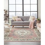 Nourison Aubusson ABS1 Area Rug, Pink, 7'10" x 10'6"