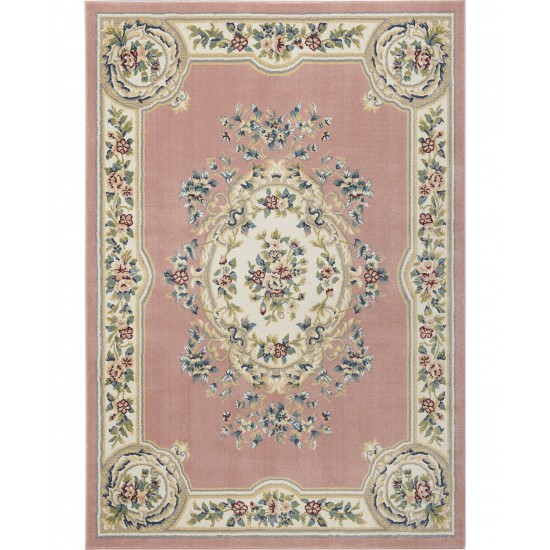 Nourison Aubusson ABS1 Area Rug, Pink, 8'10" x 11'10"