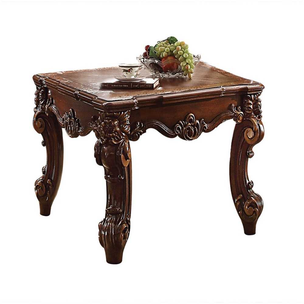 ACME Vendome II End Table, Cherry