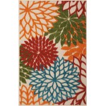 Nourison Aloha ALH05 Area Rug, Green, 2'8" x 4'