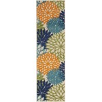 Nourison Aloha ALH05 Runner Rug, Multicolor, 2' x 6'