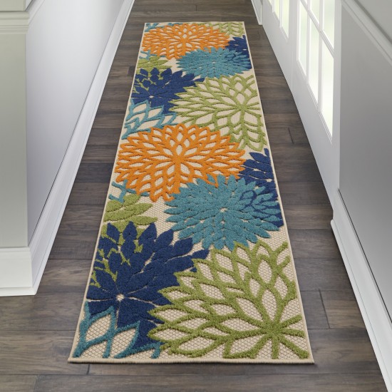 Nourison Aloha ALH05 Runner Rug, Multicolor, 2' x 6'