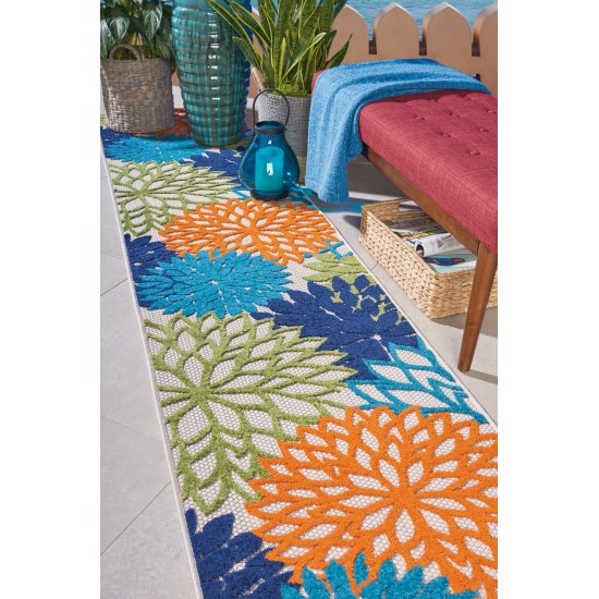 Nourison Aloha ALH05 Runner Rug, Multicolor, 2'3" x 10'