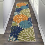 Nourison Aloha ALH05 Runner Rug, Multicolor, 2'3" x 12'