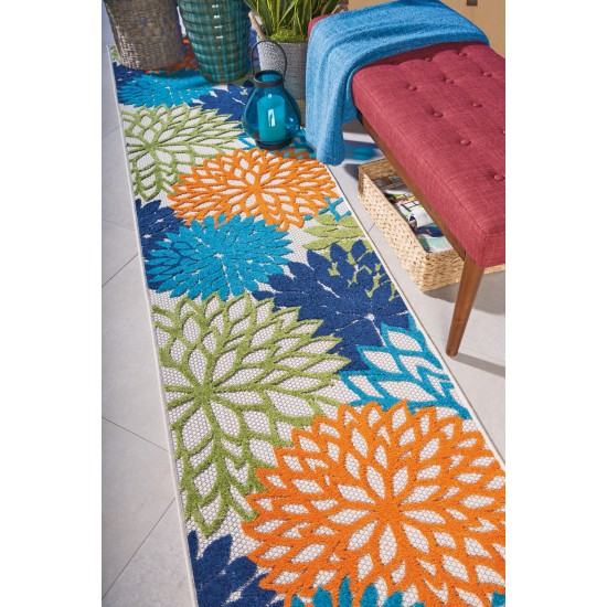 Nourison Aloha ALH05 Runner Rug, Multicolor, 2'3" x 12'