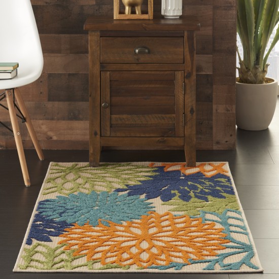 Nourison Aloha ALH05 Area Rug, Multicolor, 2'8" x 4'