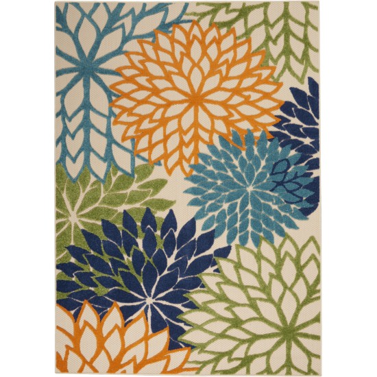 Nourison Aloha ALH05 Area Rug, Multicolor, 5'3" x 7'5"