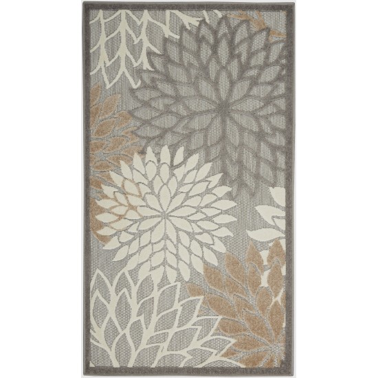 Nourison Aloha ALH05 Area Rug, Natural, 3' x 5'