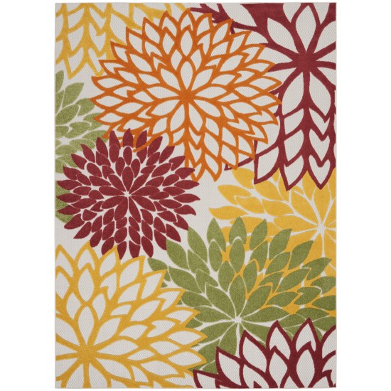 Nourison Aloha ALH05 Area Rug, Red/Multicolor, 12' x 15'