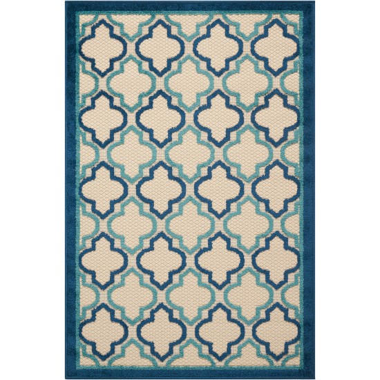 Nourison Aloha ALH06 Area Rug, Navy, 2'8" x 4'