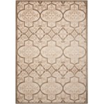 Nourison Aloha ALH14 Indoor/Outdoor Area Rug, Cream, 9'6" x 13'