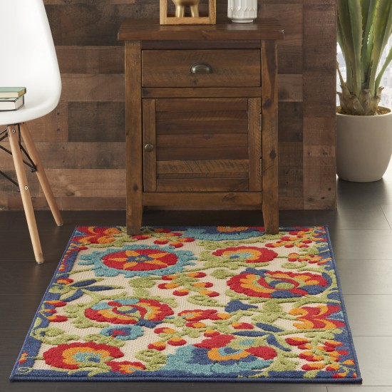 Nourison Aloha ALH17 Area Rug, Multicolor, 2'8" x 4'