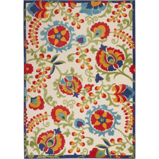 Nourison Aloha ALH17 Area Rug, Multicolor, 3'6" x 5'6"